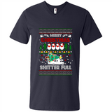 Merry Christmas Shitter Full Christmas Tree Snowman PING PONG