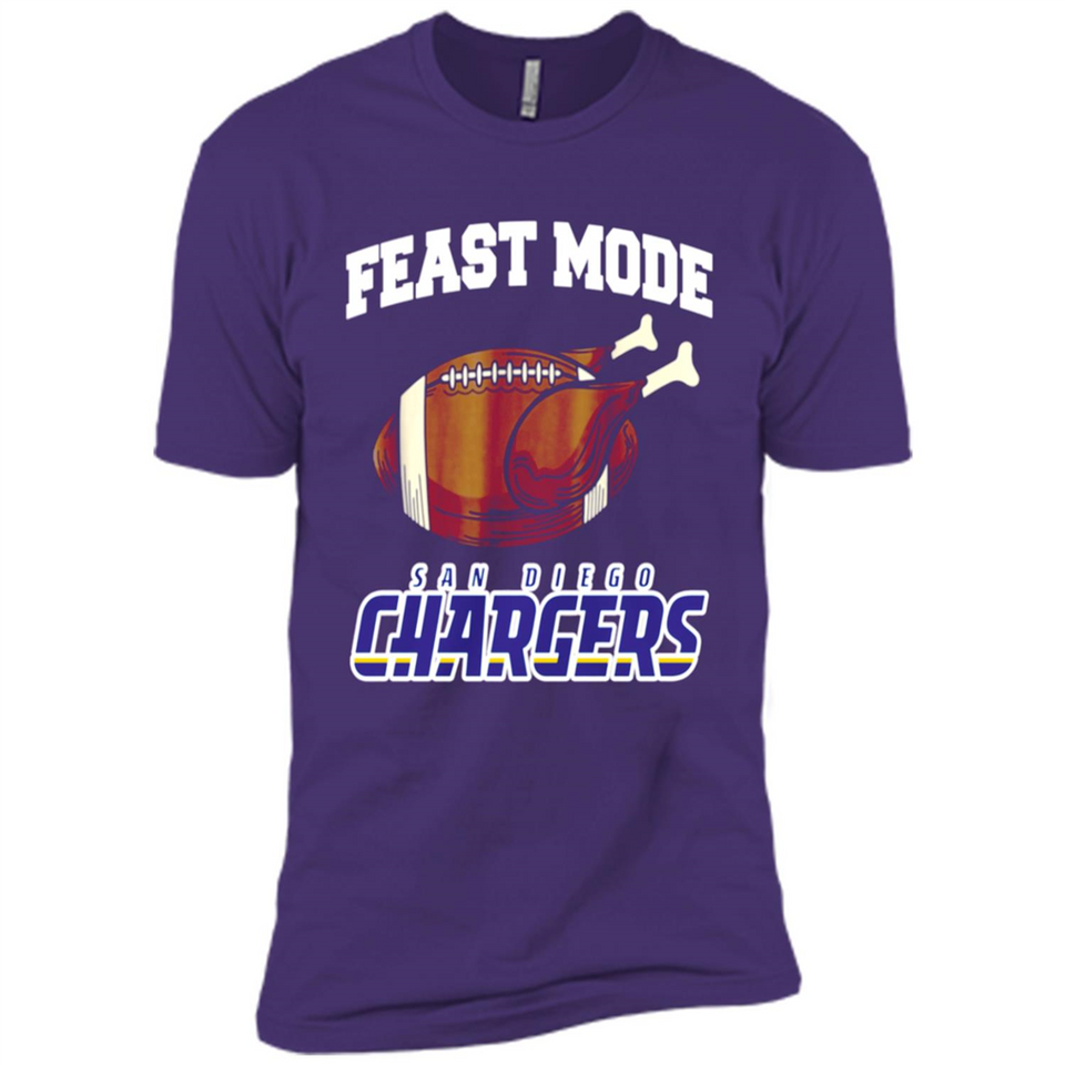 Feast Mode Chargers Shirt - San Diego Turkey Thanksgiving