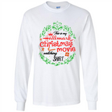 This is My Hallmark-Christmas Movies Watching Sporty T-Shirt - Long Sleeve T-Shirt