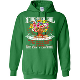 November Girl Flower - Hoodie