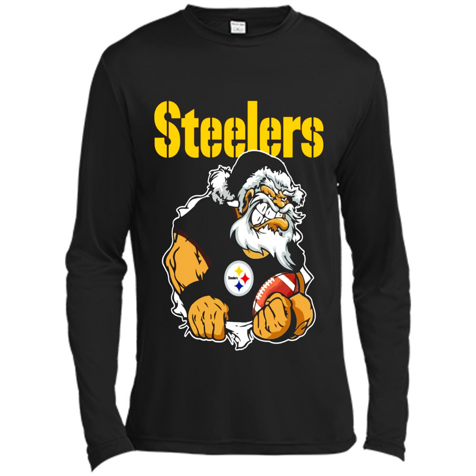 Grumpy Santa Claus Pittsburgh Steelers Football Team PINGPONG