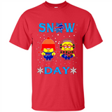 Snow Day Shirt For Buffalo Bills Vs Minion Fans pingpong