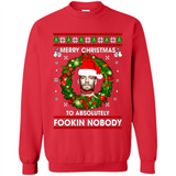 Merry Fookin Christmas Conor Mcgregor sweater PINGPONG
