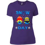 Snow Day Shirt For Carolina Panthers Vs Minion Fans pingpong