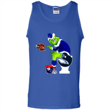 New York Giants Toilet Grinch Santa Claus Football Fan PINGPONG