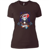 Carolina Hurricanes Halloween The Nightmare Before Christmas - Ladies' Boyfriend T-Shirt