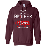 Brother Shirt Buffalo Plaid Family Camping Bear Tee - Hoodie