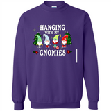 Christmas Garden Gnome Hanging With My Gnomies - Sweatshirt