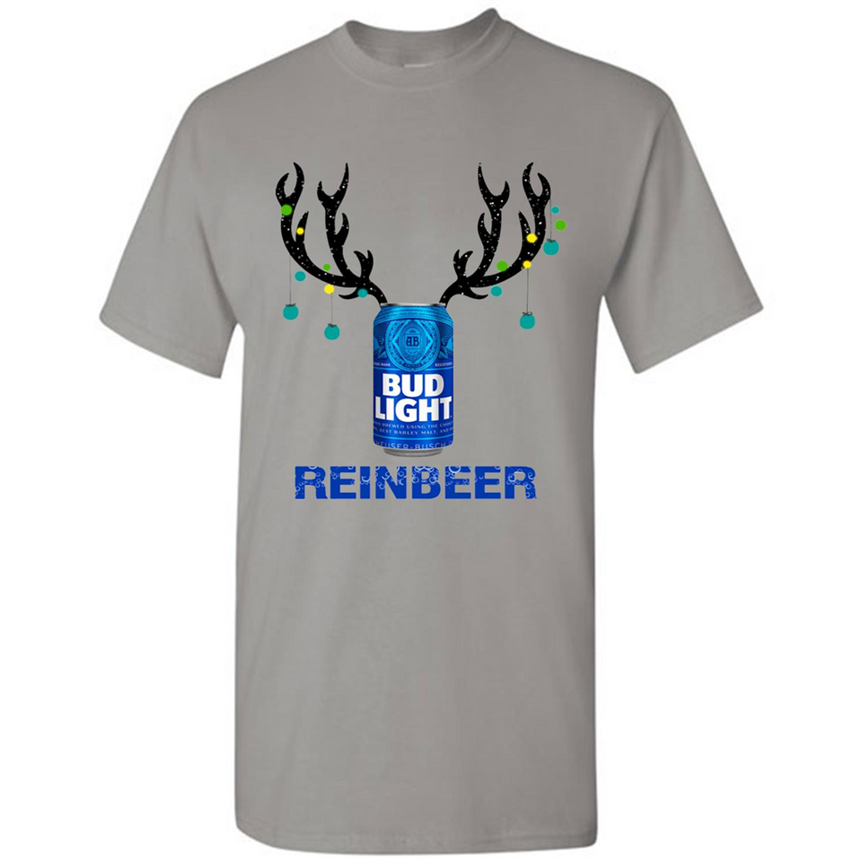 Bud Light Reinbeer Funny Beer Reindeer Christmas Sweatshirt - Shirt