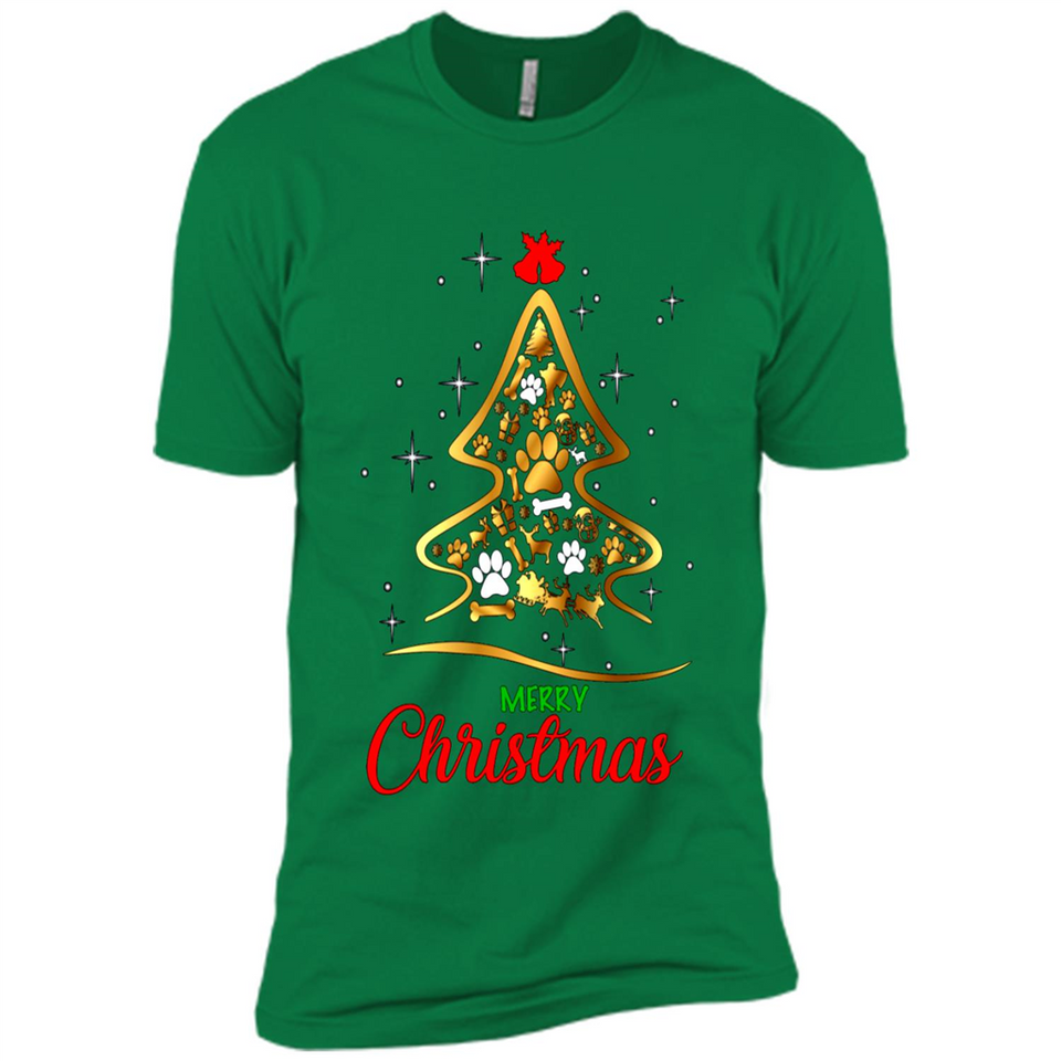 Merry Christmas Dogs Christmas Tree PING PONG