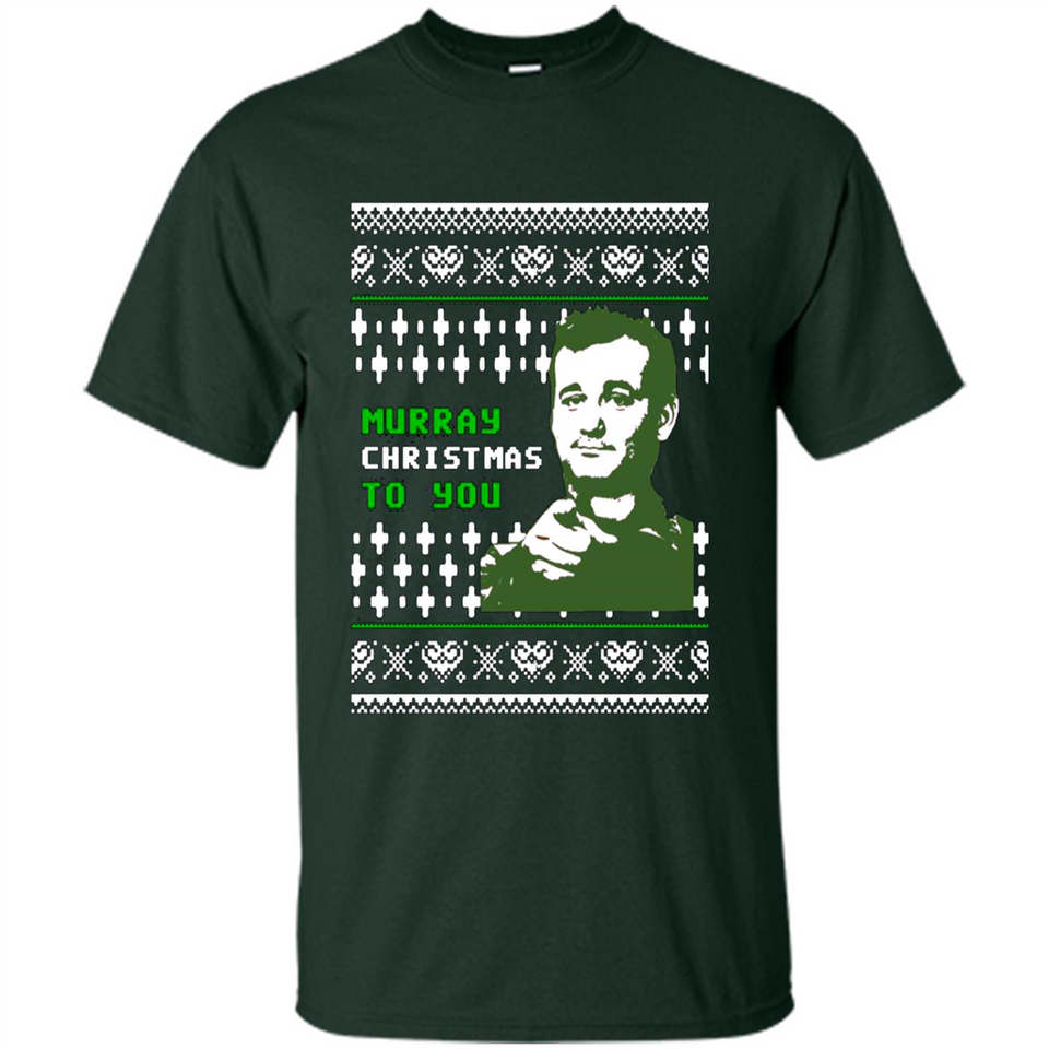 Murray Christmas to you ugly sweatshirt PINGPONG