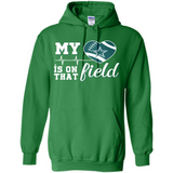 Dallas Cowboys Football My Heart is on that Field - Hoodie