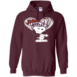 I LOVE DENVER BRONCOS SNOOPY IN MY HEART NFL
