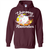 Unicorns Are Born In November Magical Rainbow