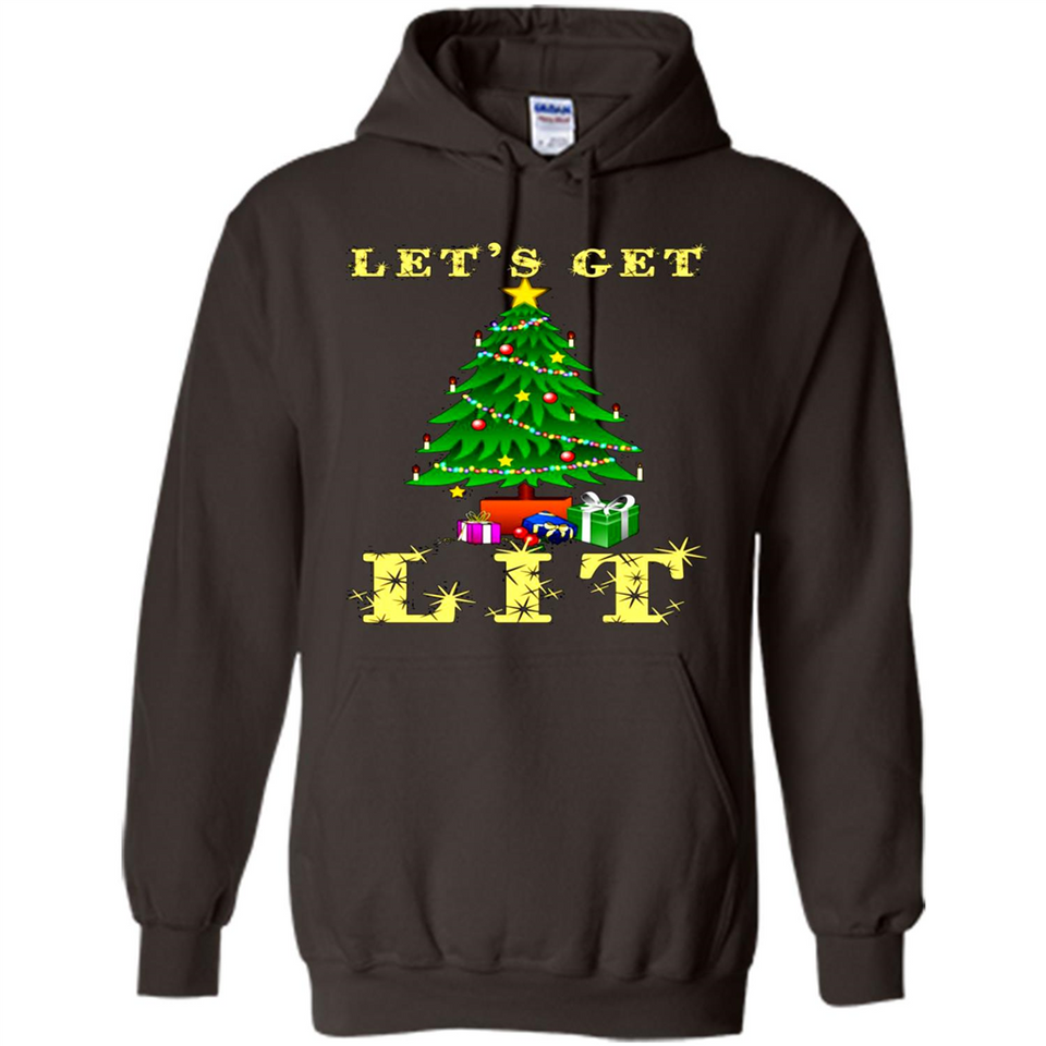 Let’s Get Lit Christmas Drinking sweater PINGPONG