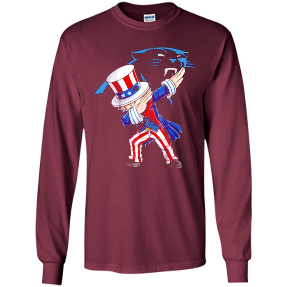 NFL CAROLINA PANTHERS UNCLE SAM DABBING INDEPENDENCE DAY