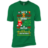 Let's Bake Stuff Drink Hot Cocoa Hallmark-Christmas Movies Sweatshirt PINGPONG