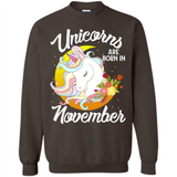 Unicorns Are Born In November Magical Rainbow