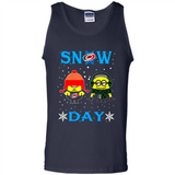 Snow Day Shirt For Carolina Hurricanes Vs Minion Fans pingpong