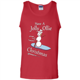 Snowman Snowboarder Tshirt Have Jolly Ollie Christmas