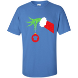 Funny Grinch Hand Holding Chef Ornament Christmas PING PONG