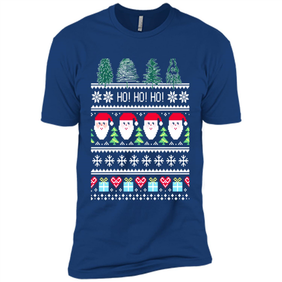 Ugly Merry Christmas Tree Santa Snowflakes