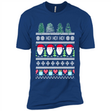Ugly Merry Christmas Tree Santa Snowflakes