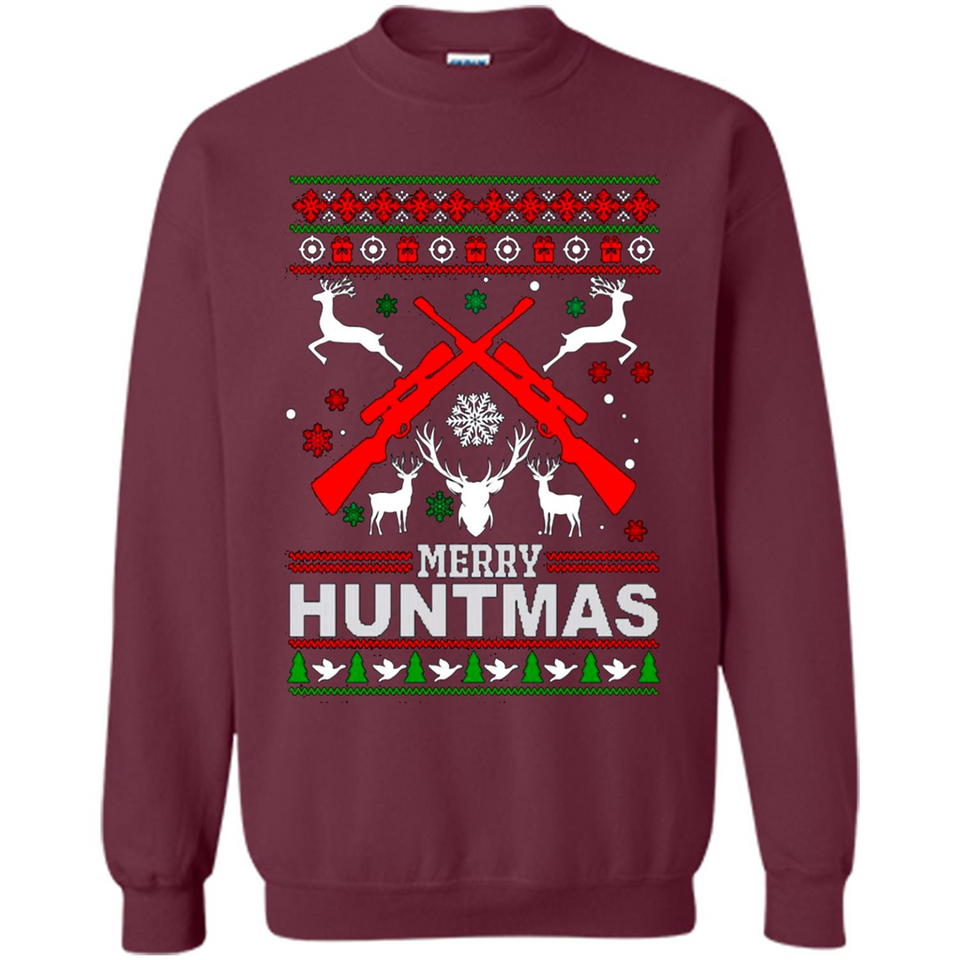 Merry Huntmas Christmas sweater PINGPONG