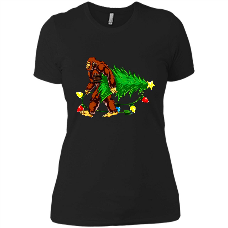 Hugging Christmas Tree Bigfoot PING PONG