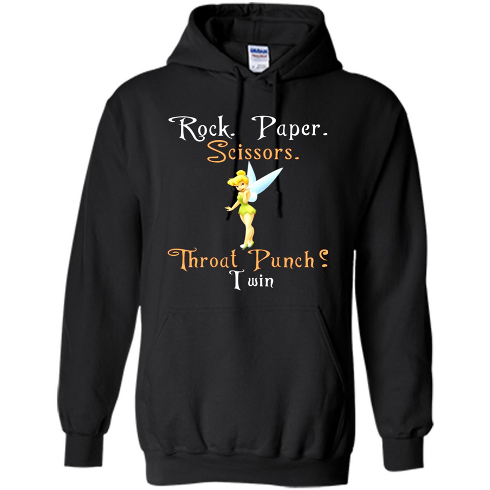 Tinker Bell Rock Paper Scissors Throat Punch I win PINGPONG