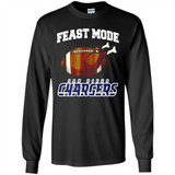 Feast Mode Chargers Shirt - San Diego Turkey Thanksgiving