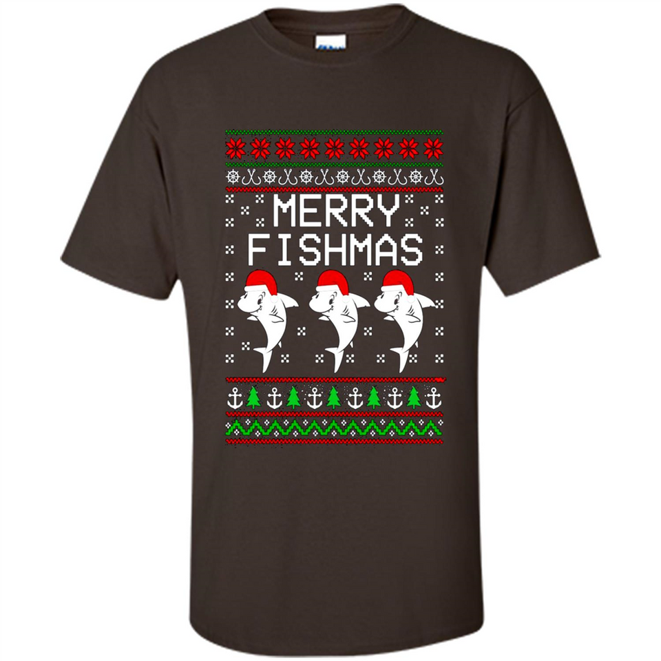 Merry Fishmas Christmas sweatshirt PINGPONG