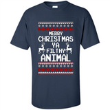 Merry Christmas ya filthy animal ulgy sweater PINGPONG