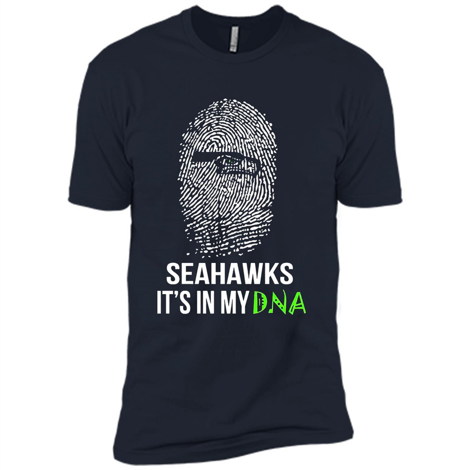 Seattle Seahawks It's In My DNA Christmas And Happy New Year
