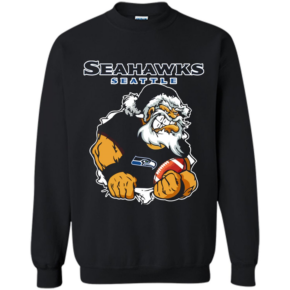 Grumpy Santa Claus Seahawks Seattle Football Team PINGPONG
