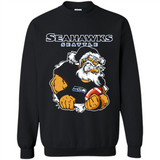 Grumpy Santa Claus Seahawks Seattle Football Team PINGPONG