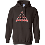 Flamingo Christmas Tree Flamingo - Hoodie