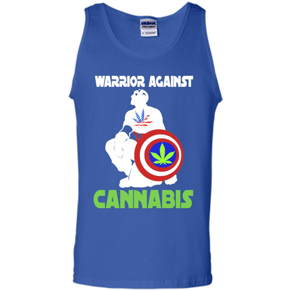 warrior against cannabis - Tank Top