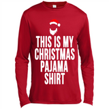 This is my pajama Tshirt Christmas - Canvas Long Sleeve T-Shirt