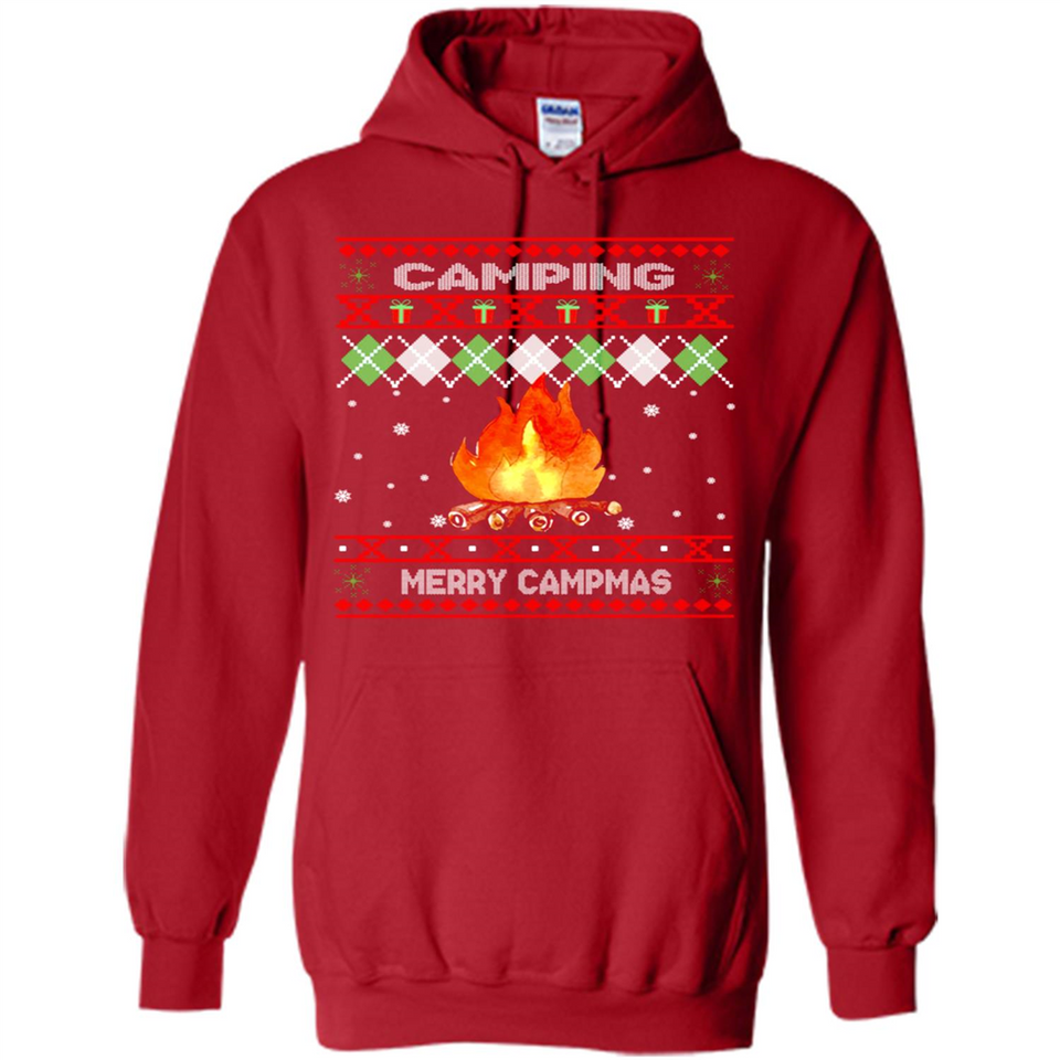 Merry Campmas Ugly Christmas - Hoodie