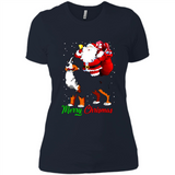 Merry Christmas Santa Claus With Big Dog sweater PINGPONG