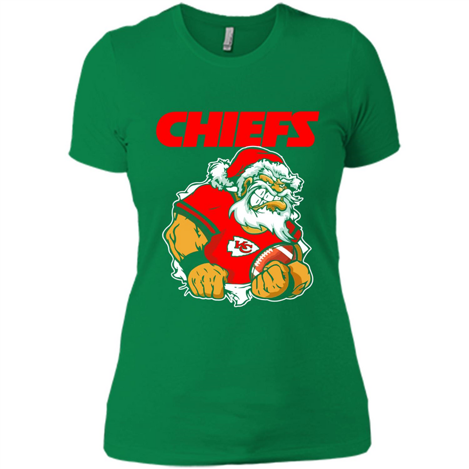 Grumpy Santa Claus Kansas City Chiefs Football Team PINGPONG