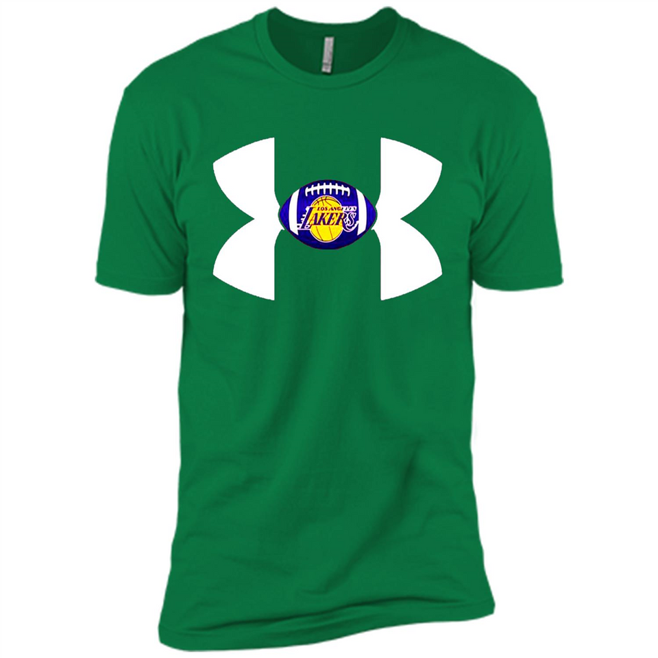 Los Angeles Lakers Under Armour Logo - Premium Short Sleeve T-Shirt
