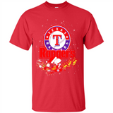 Snoopy Christmas Texas Rangers - Shirt
