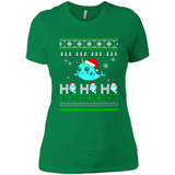 Narwhal christmas sweatshirt hoodie long PINGPONG - Ladies' Boyfriend T-Shirt