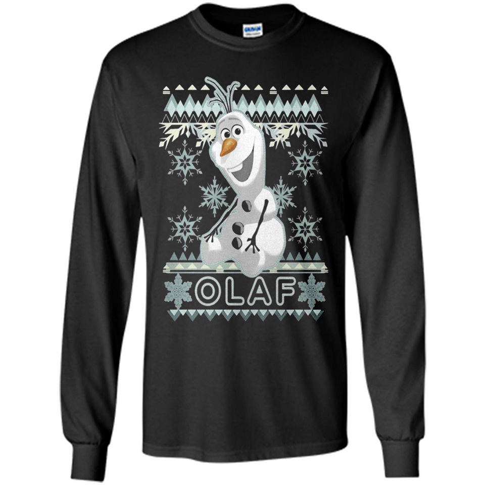 Olaf frozen ugly christmas sweater - Long Sleeve T-Shirt