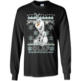 Olaf frozen ugly christmas sweater - Long Sleeve T-Shirt