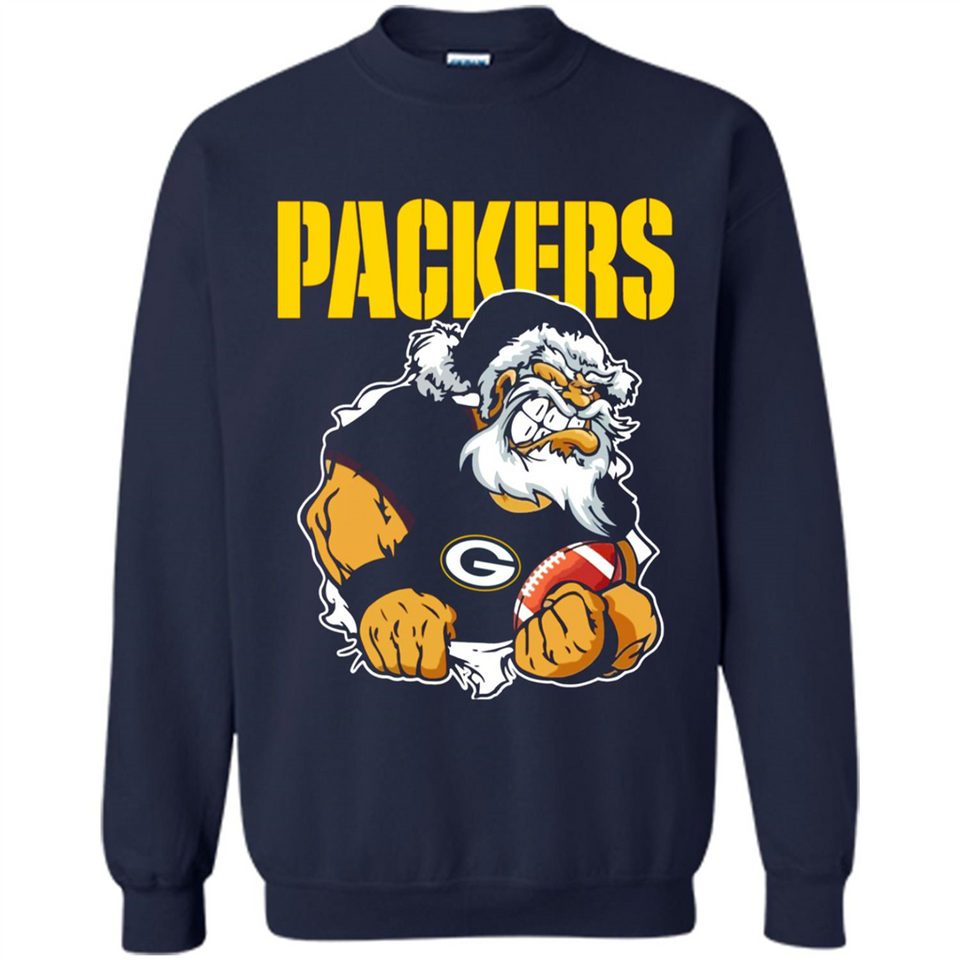 Grumpy Santa Claus Green Bay Packers Football Team PINGPONG