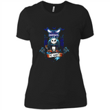 Charlotte Hornets Halloween The Nightmare Before Christmas - Ladies' Boyfriend T-Shirt
