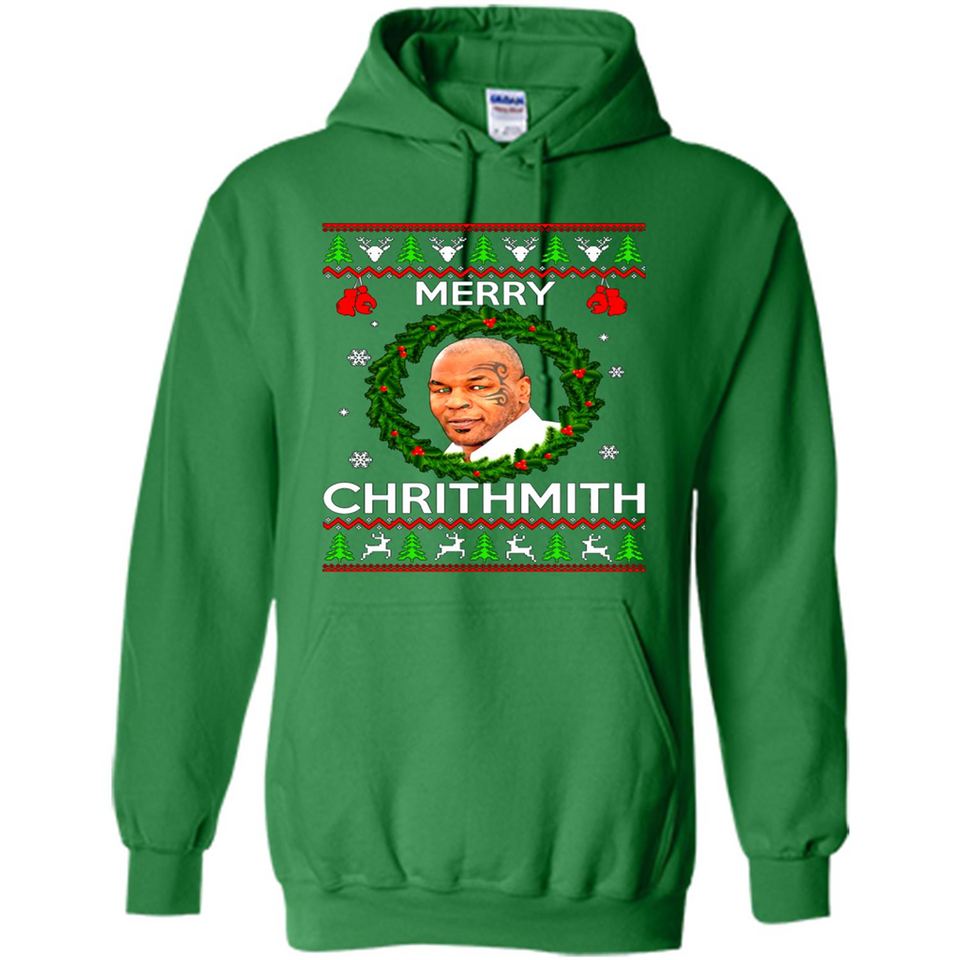 Mike Tyson Merry Chritmith Christmas Sweatshirt PINGPONG